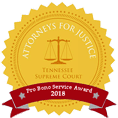 Tennessee Supreme Court Pro Bono Award