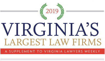 Virginia Lawyers Weekly Largest Law Firms cover image