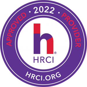 HRCI Approved 2022 Provider Seal