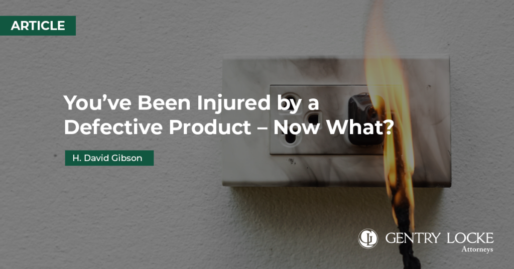 Product Liability Article