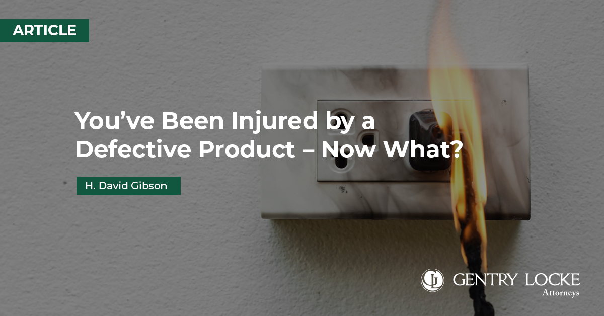Product Liability Article