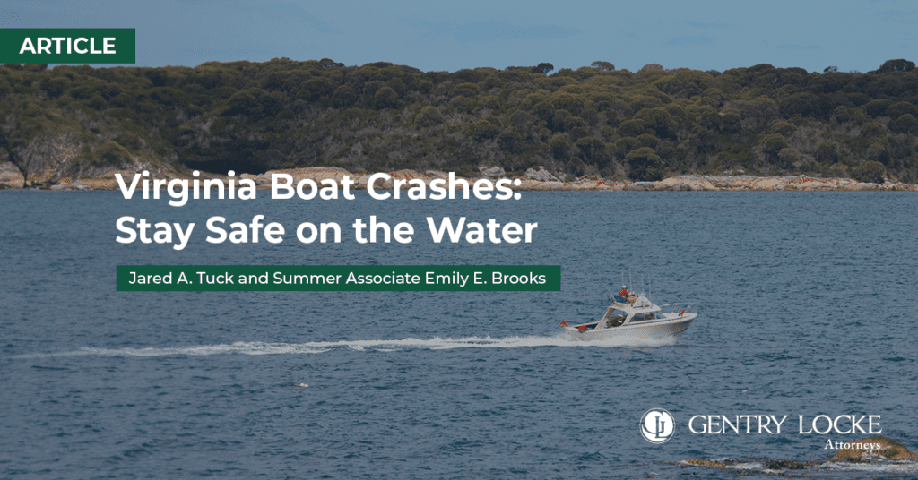 Virginia Boat Crashes Article
