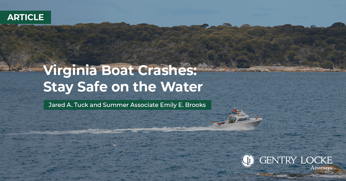 Virginia Boat Crashes Article