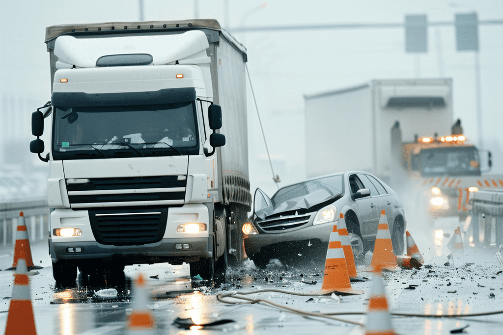 Truck crash