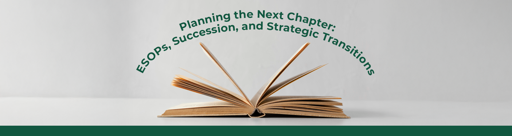 Planning the Next Chapter