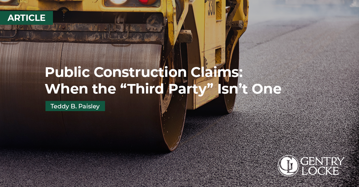 Public Construction Claims Article